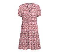 ONLY Damen Onlnova Life VIS S/S THEA Dress AOP Sommerkleid, Rot, S