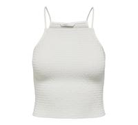 ONLY Damen Onlnova Lux Strap Lexi Top Solid Ptm, Cloud Dancer, M