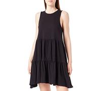 ONLY Damen Onlolivie S/L Dress JRS, Schwarz, M