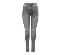 ONLY Damen Onlpaola Life Hw Skinny Azg852 Noos Jeans, Medium Grey Denim, L / 32L EU