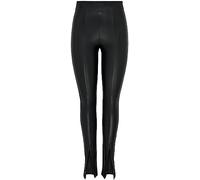 ONLY Damen Onlpapaya Faux Leather Otw Leder Leggings, Schwarz, XS EU