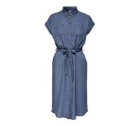 ONLY Damen Onlpema Hannover Ss Dnm Sh Dress Qytnoos, Dark Blue Denim, XS