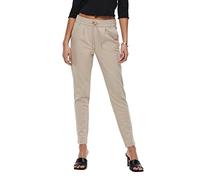 ONLY Damen Onlpoptrash Easy Colour Col Pant PNT Noos Hose, Farbe:Beige, Jeans/Hosen Neu:XS / 34L