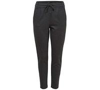ONLY Damen Onlpoptrash Easy Colour Pant PNT Noos Hose 15115847,Dark Grey Melange,XS / 32L
