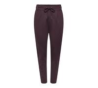 ONLY Damen Onlpoptrash Life Easy Col Pant PNT Noos Regular Fit Hose Mit Kordelzugverschluss Für Lounge Und Freizeit, Rot,S
