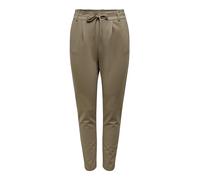 ONLY Damen Onlpoptrash Life Easy Col Pant PNT Noos Regular Fit Hose Mit Kordelzugverschluss Für Lounge Und Freizeit, Caribou,XS / 32L