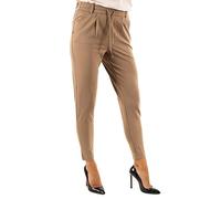ONLY Damen Onlpoptrash Life Easy Col Pant PNT Noos Regular Fit Hose Mit Kordelzugverschluss Für Lounge Und Freizeit, Caribou,XL / 32L