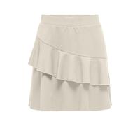 ONLY Damen Onlpoptrash Life Hw Ruffle Skirt Cc PNT Rock, Birch, 34