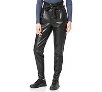 ONLY Damen Onlpoptrash Yo Pu Easy Paperbag PNT Hose, Schwarz, XXS / 32L EU