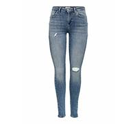 ONLY Damen ONLPOWER MID Push SK DT REA264 NOOS 15230607, Medium Blue Denim, M/32