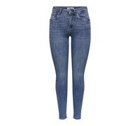 ONLY Damen Onlpower Mid Waist Push Up ANK Det DNM Onlpower Mid Waist Push Up ANK Det DNM