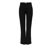ONLY Damen ONLRAFFY-YO Life MID STR Pant TLR NOOS Hose, Black, S / 32L