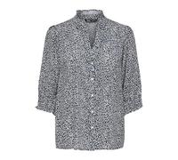 ONLY Damen Onlraya WVN Noos Feminines Shirt Mit Regular Fit Und 3/4 Ärmeln, Night Sky, XS