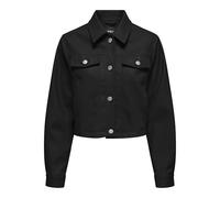 ONLY Damen ONLRIMA Faux Leather Jacket OTW Jacke, Black, M