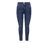 ONLY Damen ONLROYAL HIGH Skinny PIM504 Petit FN Hose, Medium Blue Denim, L/28