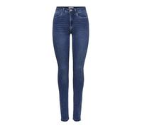 Only Damen Jeans Onlroyal High Waist Skinny – körperbetont – Medium Blue Denim – 38W/34L