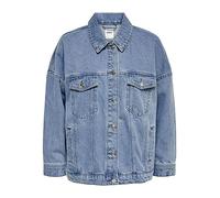 ONLY Damen Onlsafe Caroline Oversize Dnmjacket Noos Jeansjacke