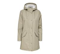 ONLY Damen Onlsally Raincoat OTW Noos Rain Jacket, Crockery, M EU