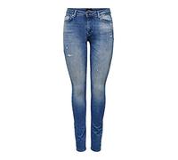 ONLY Damen Onlshape Life Reg Skinny Dnm Rea540 Noos Jeans, Medium Blue Denim, 30W / 32L EU