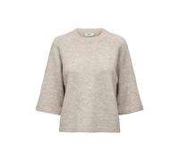 ONLY Damen Onlsimoni 3/4 Pullover KNT Noos, Pumice Stone, S