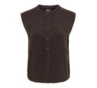 ONLY - ONLSIMONI VEST KNT NOOS Coffee Bean - Gr. - XS