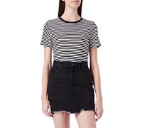 ONLY Damen Onlsky Reg Dnm Skirt Noos Rock, Washed Black, 38 EU