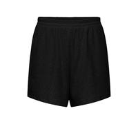 Shorts ONLY "ONLSMILLA LOOSE SHORTS JRS", Damen, Gr. S, N-Gr, schwarz, Obermaterial: 95% Polyester, 5% Elasthan, unifarben, loose fit kurz, Hosen Shorts, Materialmix, loose fit (19956647-S) schwarz