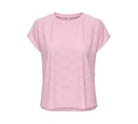 ONLY Damen Onlsmilla S/S Top JRS Noos, Roseate Spoonbill, X-Small
