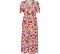 ONLY Damen Onlstar Life Fia S/S Maxi Dress Ptm Kleid, Camellia Rose/AOP:Star Summer Flowers, S EU