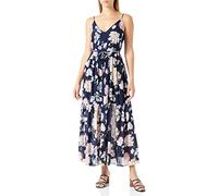 ONLY Damen Onlstar Life Fia Singlet Maxi Dress Ptm, Night Sky/Aop:star Garden Flower, L