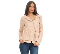 ONLY Damen onlSTARLIGHT Spring Parka Jacket CC OTW Parka, per Pack Rosa (Cameo Rose Cameo Rose), 42 (Herstellergröße: XL)