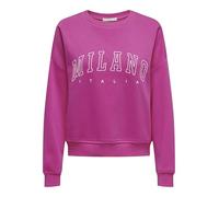 ONLY Damen Onlsweat L/S Crew Oversize State SWT Sweatshirt, Rose Violet, 32