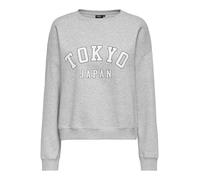 ONLY Damen Onlsweat Life L/S Crew O.Size State Noos Sweatshirt Mit Print (1er Pack)