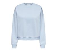 ONLY Damen Onlsweat Life L/S Crew Oversize SWT Noos Sweatshirt, Cashmere Blue, XL