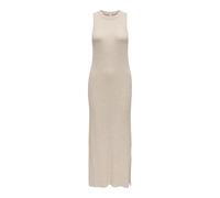 ONLY Damen Onltara Sl Rib O-Neck Maxi Dress KNT, Whitecap Gray, Small