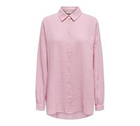 ONLY Damen ONLTHYRA Oversized Shirt NOOS WVN 15267998 ,Begonia Pink ,L