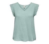 ONLY Damen Onlthyra Sl Mix Top Noos WVN, Harbor Gray, M
