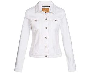 ONLY Damen ONLTIA Life DNM Jacket BB MB BEX02 15170682, Weiß ,36