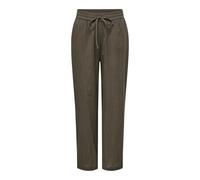 ONLY Damen Onltizana Cotton Loose Pants WVN Noos Basic Hose Mit Elastischem Bund Und Seitentaschen, Chocolate Martini, XS