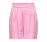 ONLY Damen Onltokyo Hw Linen Blend Shorts PNT Noos, Prism Pink, XL