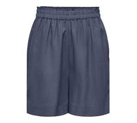 ONLY Damen Onltokyo Hw Linen Blend Shorts PNT Noos, Vintage Indigo, S