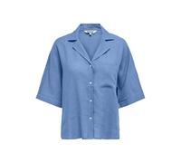 ONLY Damen Onltokyo Life Ss Linen Bl Shirt PNT Noos, Azurine, XX-Small