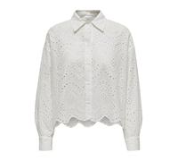 Only Damen Langarmshirt Onlvalais 15269568 - WVN Noos - Cloud Dancer - XL