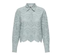 ONLY Damen Onlvalais L/S Shirt WVN Noos Langarmshirt Mit Überschnittenen Schultern, Abyss, Large