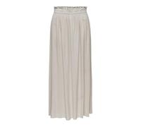 ONLY Damen Onlvenedig Life Long Skirt WVN Noos Langer Plisseerock Mit Elastischem Bund Für Weibliche Jugendliche, Silver Lining, XXL