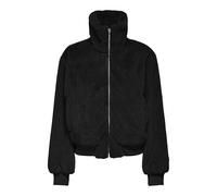 ONLY Damen ONLVENICE Faux FUR Bomber OTW Jacke, Schwarz, S