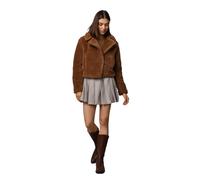 ONLY Damen ONLVERONA Teddy Jacket OTW Jacke, Braun, L