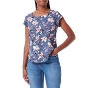 ONLY Damen Onlvic S/S AOP Top Noos Ptm, Forever Blue/AOP:Ethnic Rebel, 36