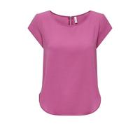 ONLY Damen Onlvic S/S Solid Top Noos Ptm, Raspberry Rose, 34