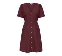 ONLY Damen Onlvita Life S/S Short Dress Noos WVN Regular Fit Kleid Mit Cutline An Der Taille Und Volumenärmeln (1er Pack)